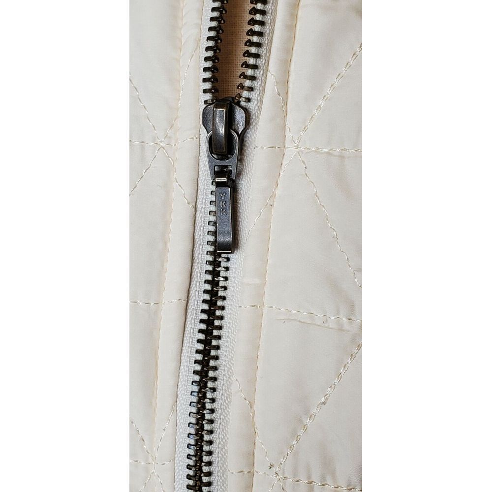 PRANA W's Diva Sherpa Lined Full Zip Insulated Jacket Size Large L White - Picture 5 of 9
